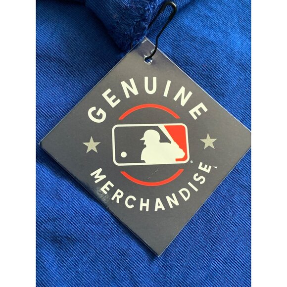 Genuine Merchandise Chicago Cubs Womens Blue V-Neck T-Shirt Size Large - Picture 9 of 12